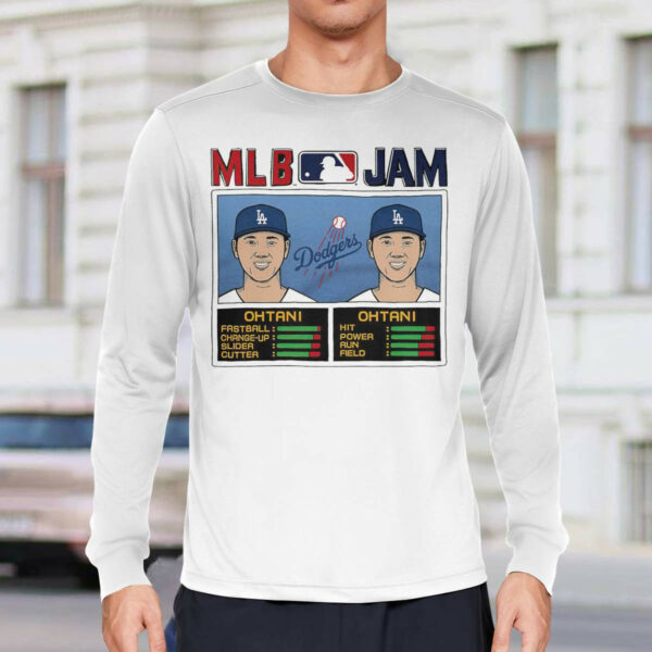Shohei Ohtani Jam LA Dodgers Baseball Player Shirt