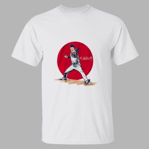 Shohei Ohtani Japanese Flag Shirt