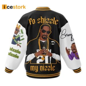 Snoop Dogg Fo Shizzle My Nizzle Baseball Jacket