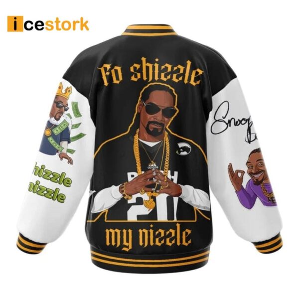 Snoop Dogg Fo Shizzle My Nizzle Baseball Jacket