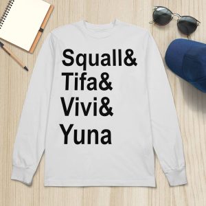 Squall Tifa Vivi Yuna Shirt