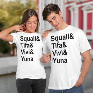 Squall Tifa Vivi Yuna Shirt