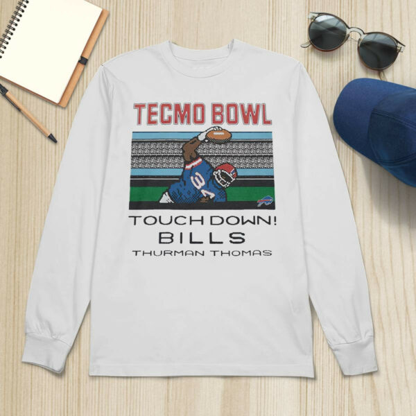 Tecmo Bowl Touch Down Bills Thurman Thomas Shirt