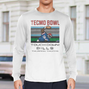 Tecmo Bowl touch down Buffalo Bills Thurman Thomas shirt2