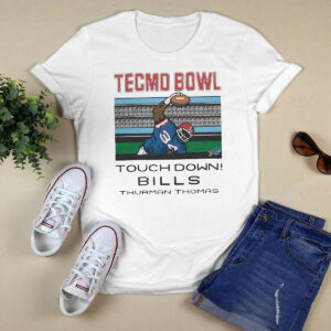 Tecmo Bowl touch down Buffalo Bills Thurman Thomas shirt3