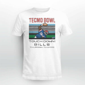 Tecmo Bowl touch down Buffalo Bills Thurman Thomas shirt4