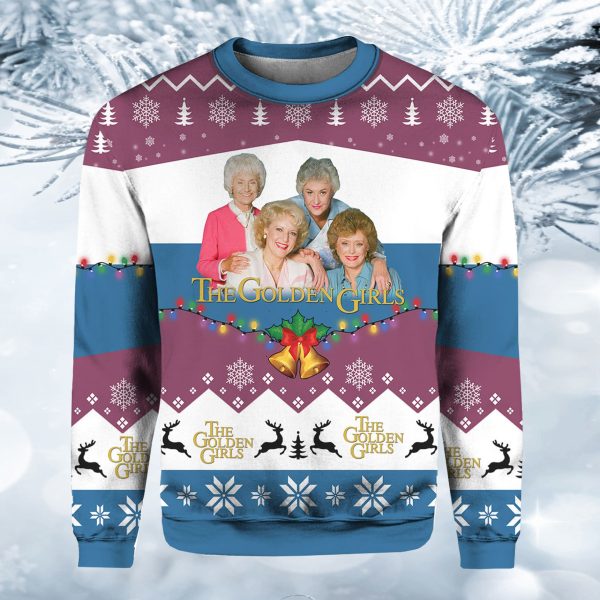 The Golden Girls Christmas Ugly Sweater