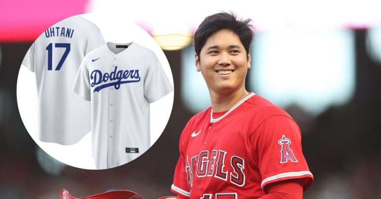 Shohei Ohtani LA Dodgers Jersey Shirt