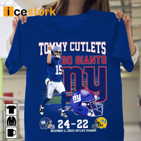 Tommy Cutlets Go Giants NY Shirt