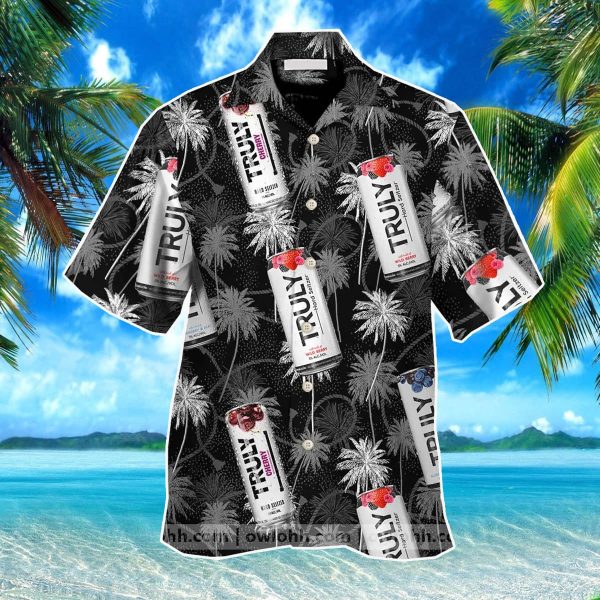 Truly Hard Seltzer All Over Print 3D Aloha Summer Beach Hawaiian Shirt