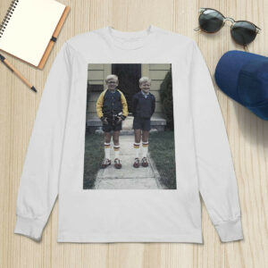 Two childs school daze photo shirt