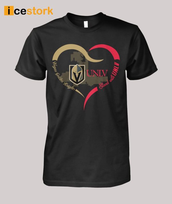 UNLV Vegas Golden Knights Stand With UNLV Shirt