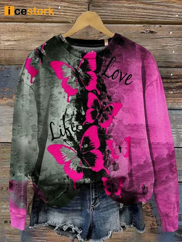 Valentine’s Day Art Print Casual Sweatshirt