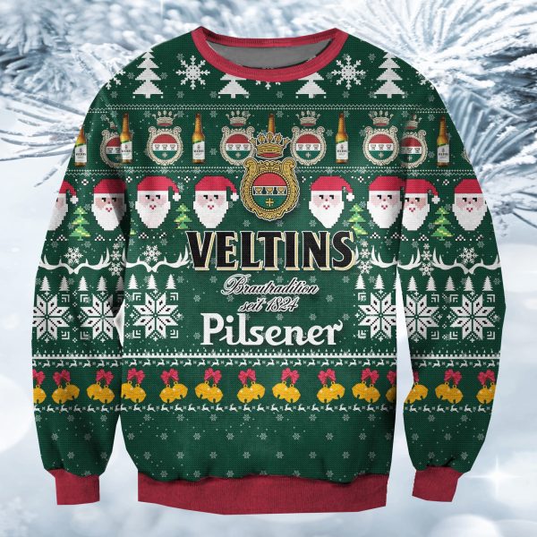 Veltins Pilsener Beer Ugly Christmas Sweater