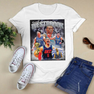 Vintage 80s Russell Westbrook T Shirt2