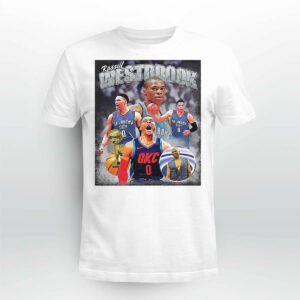 Vintage 80s Russell Westbrook T Shirt4356