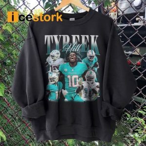 Vintage 90s Graphic Style Tyreek Hill T Shirt 1