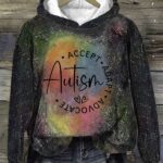 Women’s Autism Awareness Autism Accept Adapt Advocate Hoodie