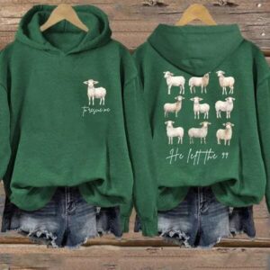 Women's Lost Sheep Printed Hoodie