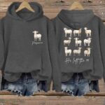 Women’s Lost Sheep Printed Hoodie