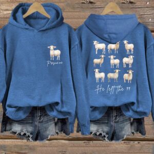 Women's Lost Sheep Printed Hoodie