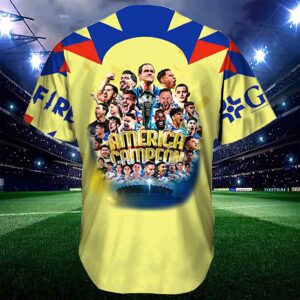 Yelllow Club America Champions Jersey New 2023 Hoodie