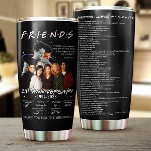 friends 29th anniversary 1994 2023 thank you for the memories tumbler