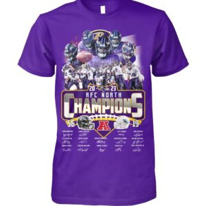 2023 AFC North Champions Ravens 56 19 Dolphins Shirt