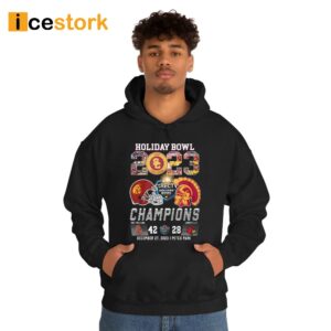 2023 Holiday Bowl Champions USC Trojans 42 28 Louisville Shirt