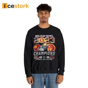 2023 Holiday Bowl Champions USC Trojans 42 28 Louisville Shirt