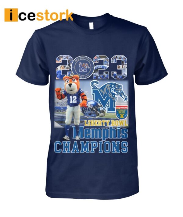 2023 Liberty Bowl Memphis Champions Shirt