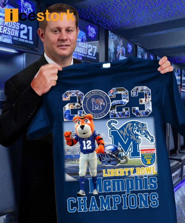 2023 Liberty Bowl Memphis Champions Shirt