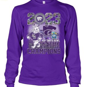 2023 Pop Tarts Bowl K State Wildcats Champions Shirt