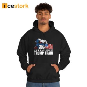 2024 All Aboard The Trump Train Shirt