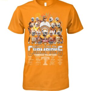 2024 Cheez it Citrus Bowl Champions Tennessee Signature Shirt