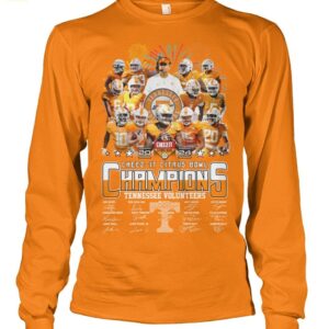 2024 Cheez it Citrus Bowl Champions Tennessee Signature Shirt