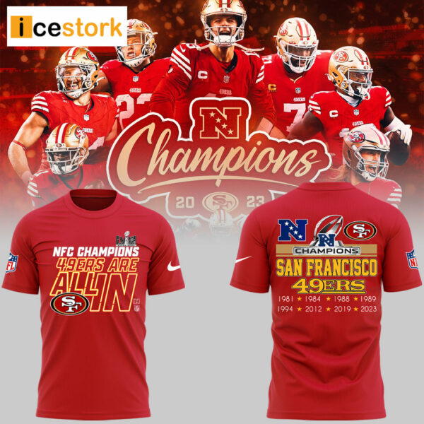 49ers Are All In Super Bowl Lviii Hoodie