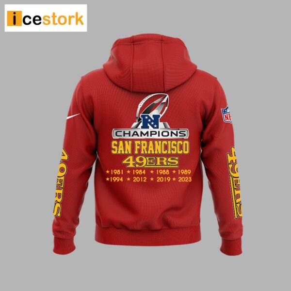 49ers Are All In Super Bowl Lviii Hoodie