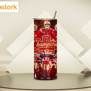 49ers Super Bowl Lviii Skinny Tumbler