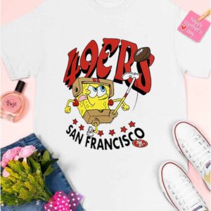 49ers Super Bowl LVIII X Spongebob Squarepants Shirt