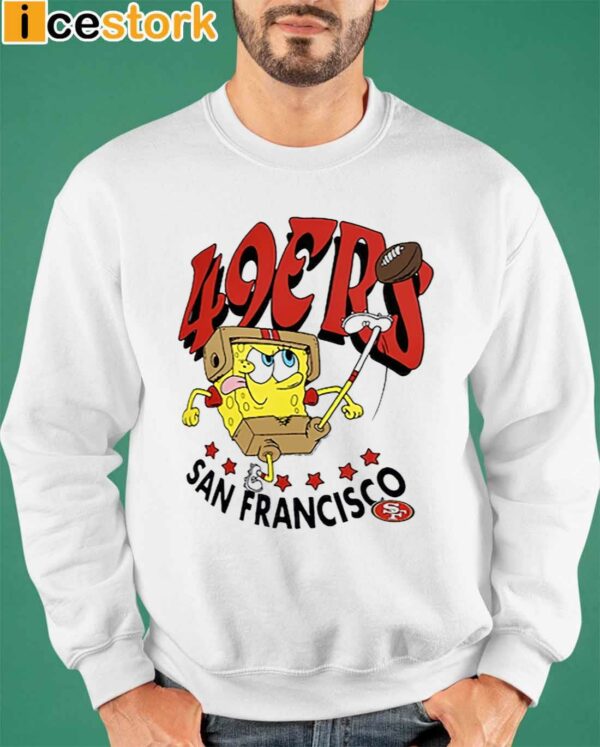 49ers Super Bowl LVIII X Spongebob Squarepants Shirt