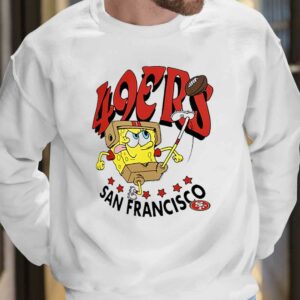 49ers Super Bowl LVIII X Spongebob Squarepants Shirt