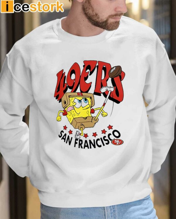 49ers Super Bowl LVIII X Spongebob Squarepants Shirt