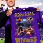 AFC North Division Winners Ravens 34-10 Texans Shirt