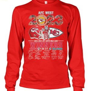 AFC Super Wild Card Winners Chiefs 26 7 Dolphins Shirt 1