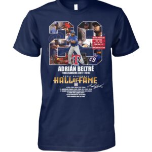 Adrian Beltre 2024 Baseball Hall of Fame Shirt