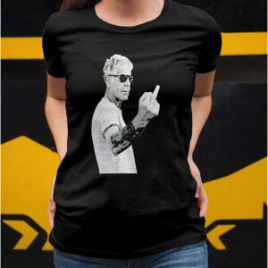 Anthony Bourdain Middle Finger Shirt