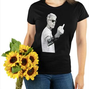 Anthony Bourdain Middle Finger Shirt