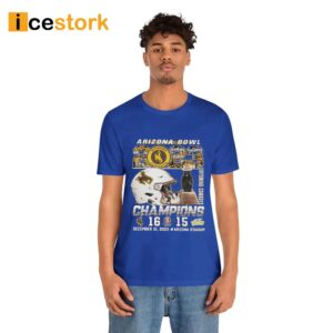 Arizona Bowl 2023 Champions Wyoming Cowboys 16 25 Toledo Shirt