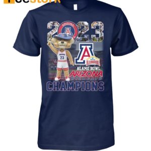 Arizona Wildcats 2023 Alamo Bowl Champions Shirt